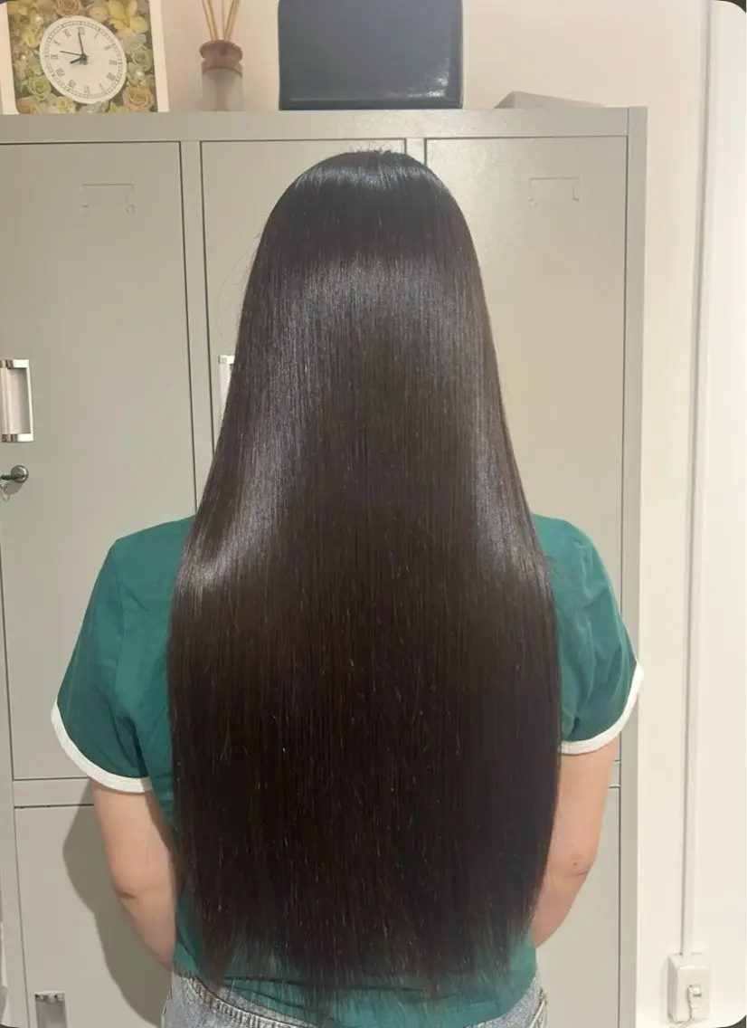 ロング ボブ 髪質改善 ロング 似合わせカット 縮毛矯正 🩷似合わせカット 🩷レイヤーカットのヘアスタイル