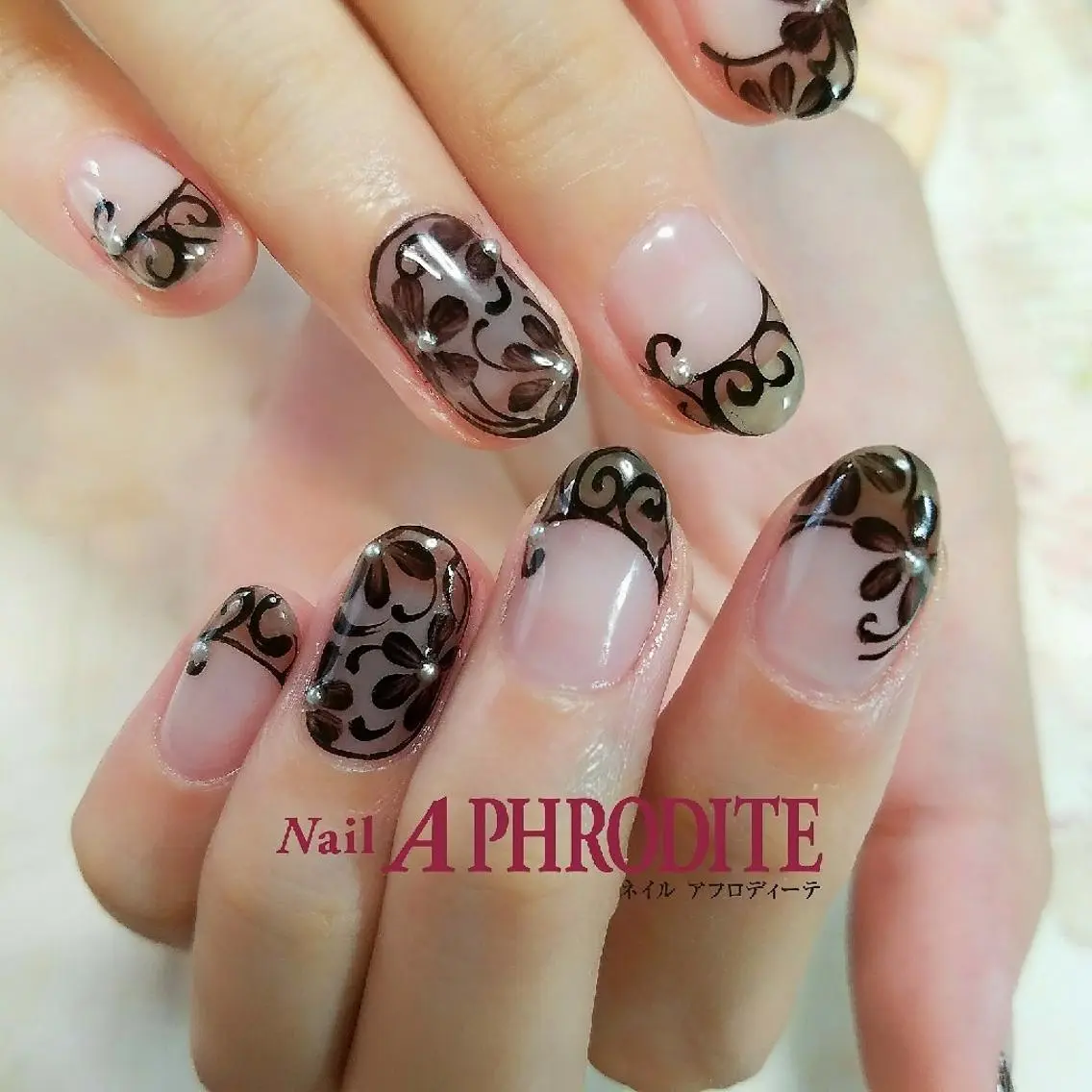 ネイル レース Nail Aphroditeのネイルデザイン