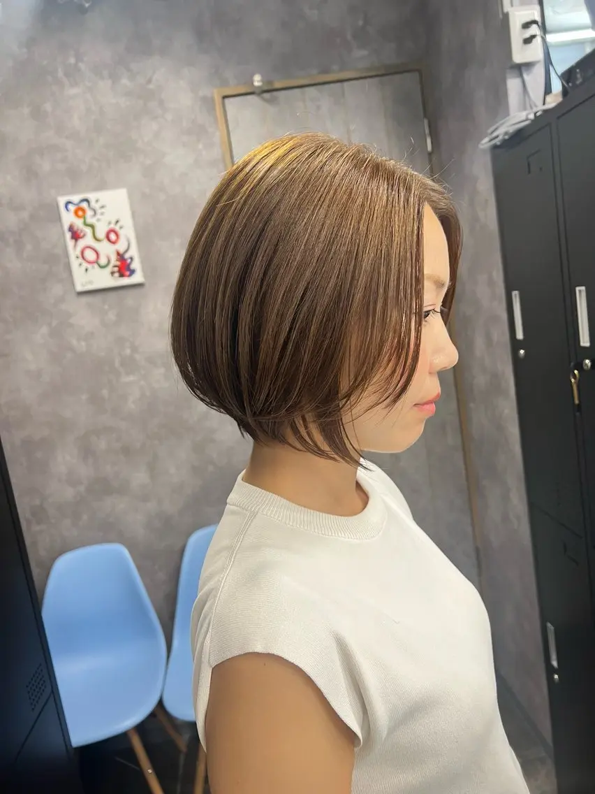 ショート カット 宮下 愛璃紗のヘアスタイル