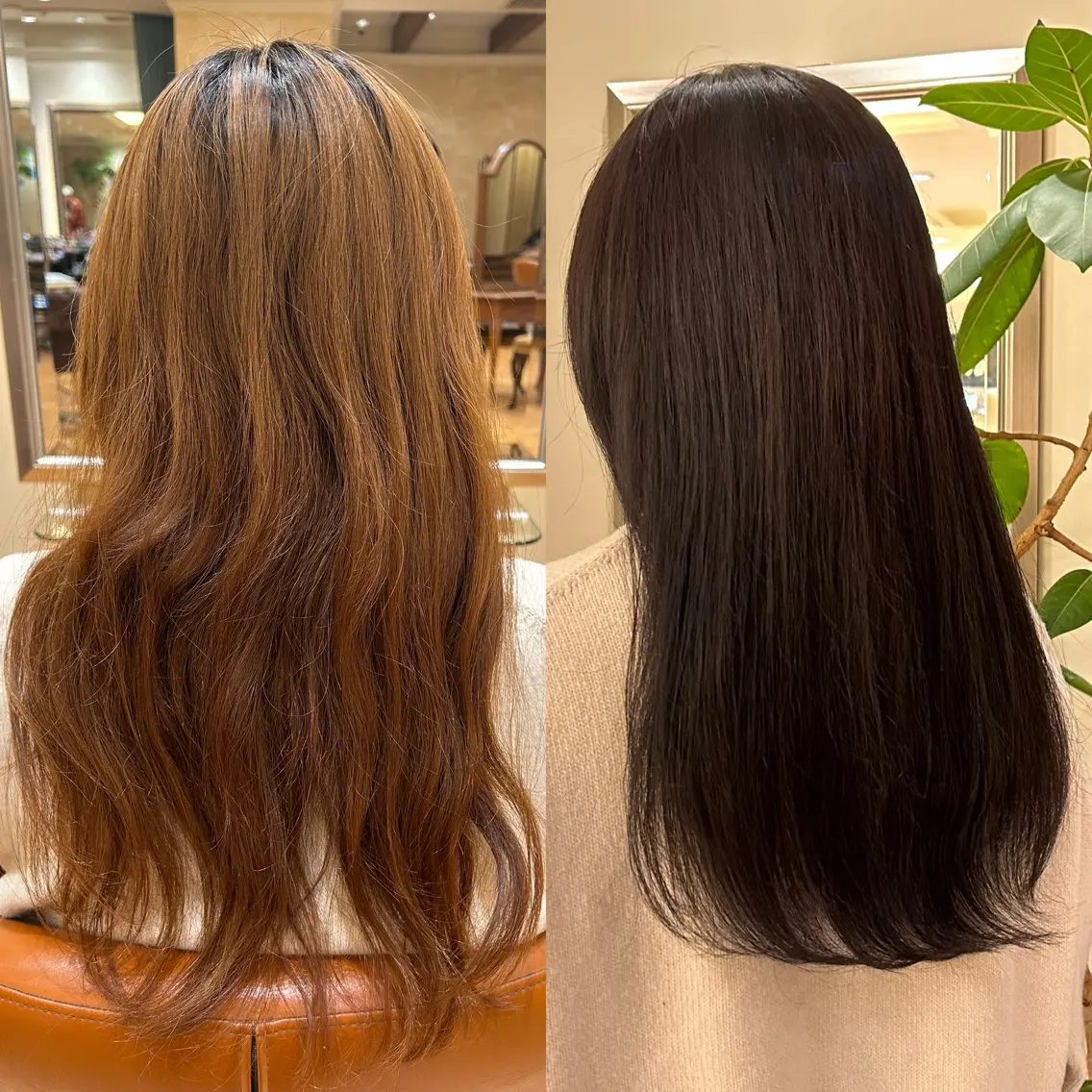 カラー ブラウンカラー ナチュラルブラウン 髙橋 采来のヘアスタイル
