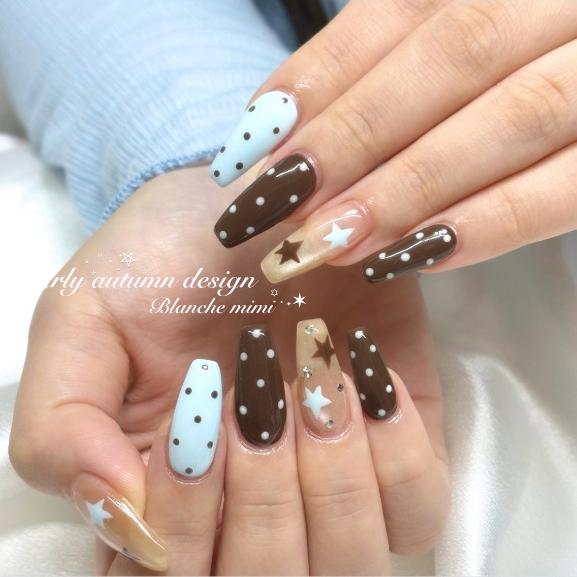 ネイル ハンドネイル Blanche mimi.u_aのネイルデザイン
