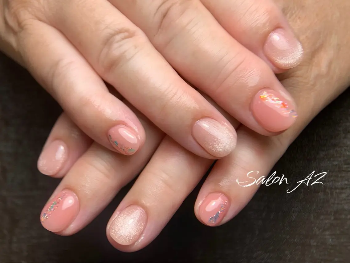 ネイル オフィスネイル ハンドネイル salon AZのネイルデザイン