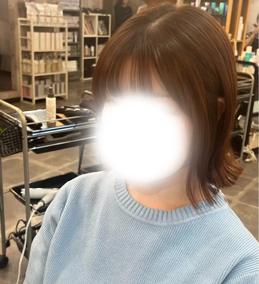 ミディアム 🤍 arisa🤍のヘアスタイル