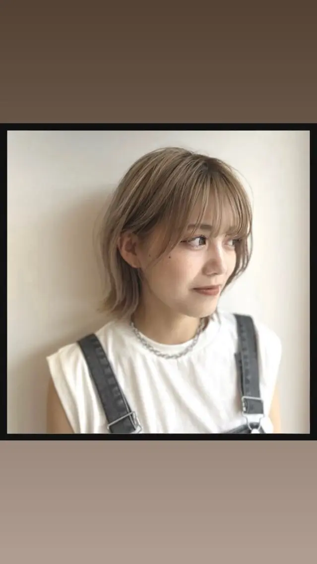 ショート 透明感ダブルカラー/ 似合わせボブ👑涼介のヘアスタイル
