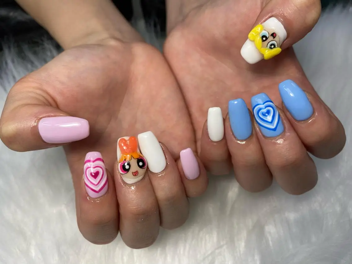 ネイル ハンドネイル Mana‪ ‪·͜· ❤︎‬のネイルデザイン