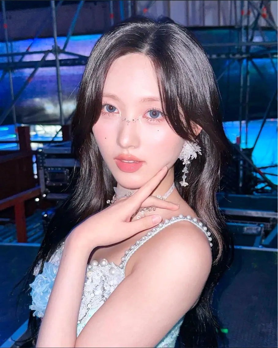 ロング カラー パーマ ヘアアレンジ メンズ キッズ 上品＆韓国風 🥀海心🥀のヘアスタイル