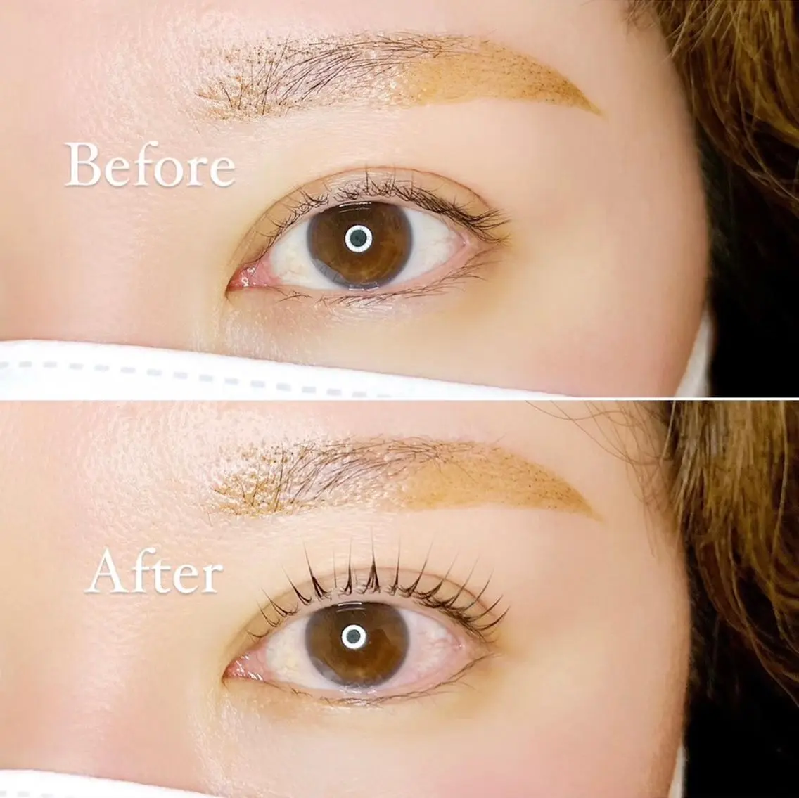 マツエク・マツパ パリジェンヌラッシュリフト Po eyelash ・:* 下北沢のマツエク・マツパデザイン