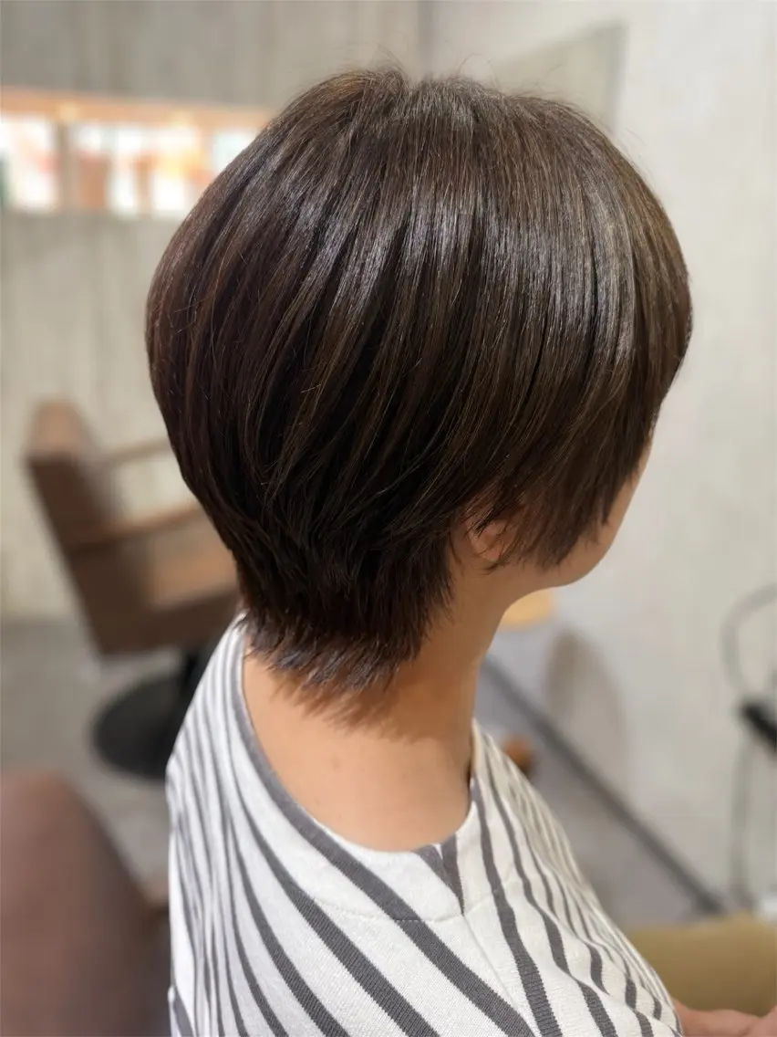 ショート カット ヘアカラー Bish Yanaのヘアスタイル
