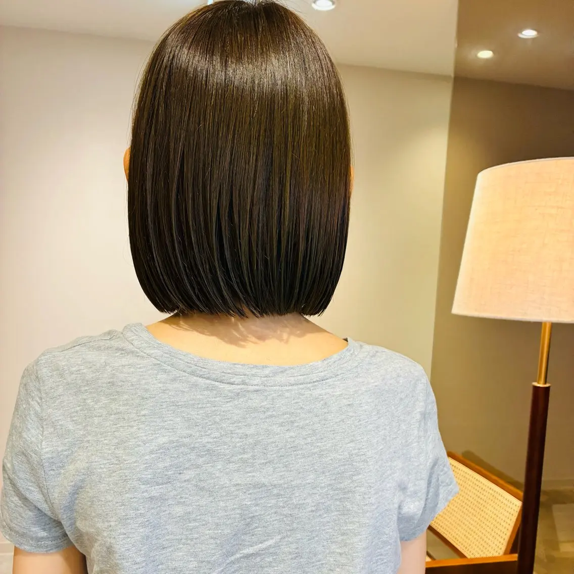 ミディアム ケアカラー ボブ Zina吉祥寺🪐 Yumikaのヘアスタイル