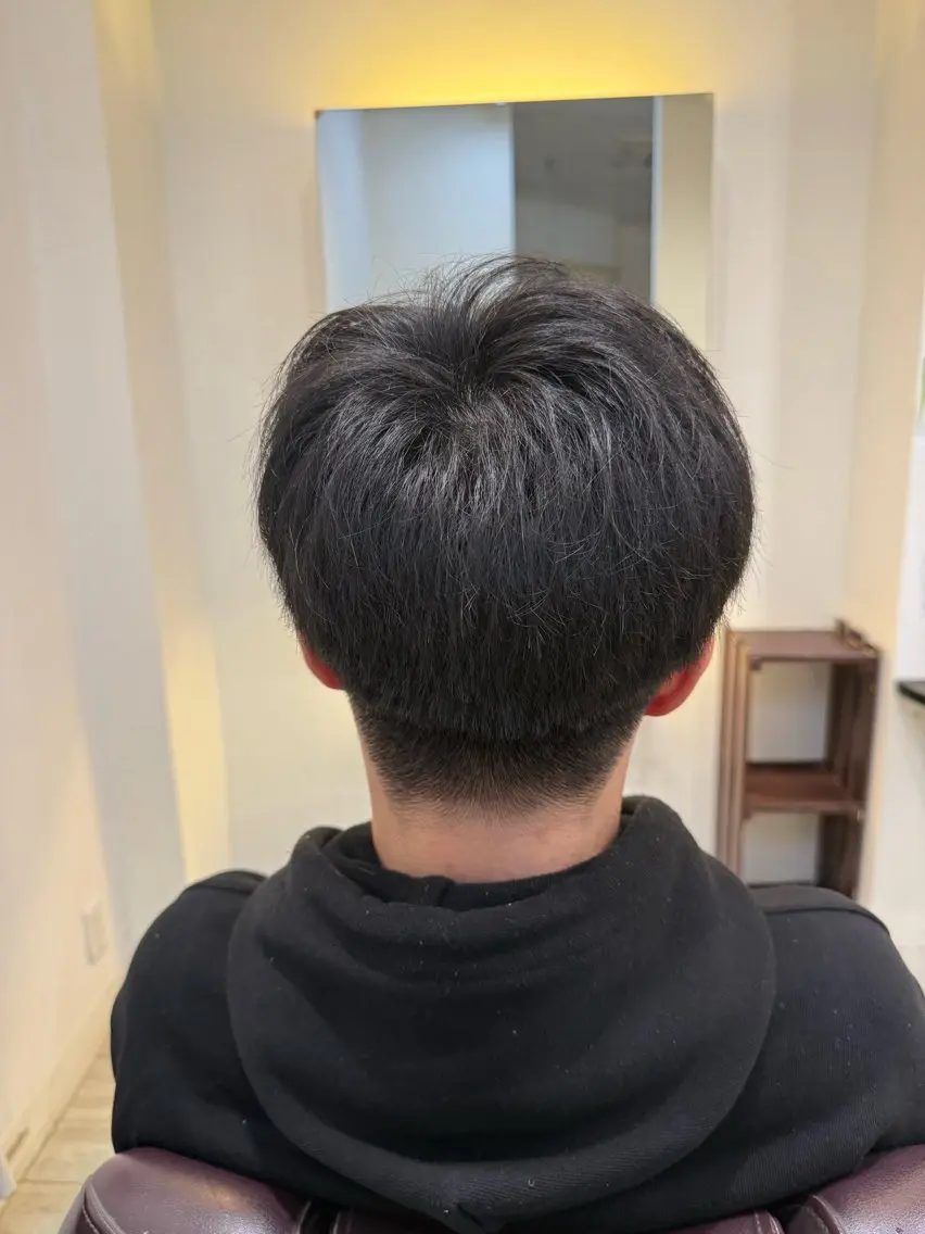 ショート メンズ 永井 天斗のヘアスタイル