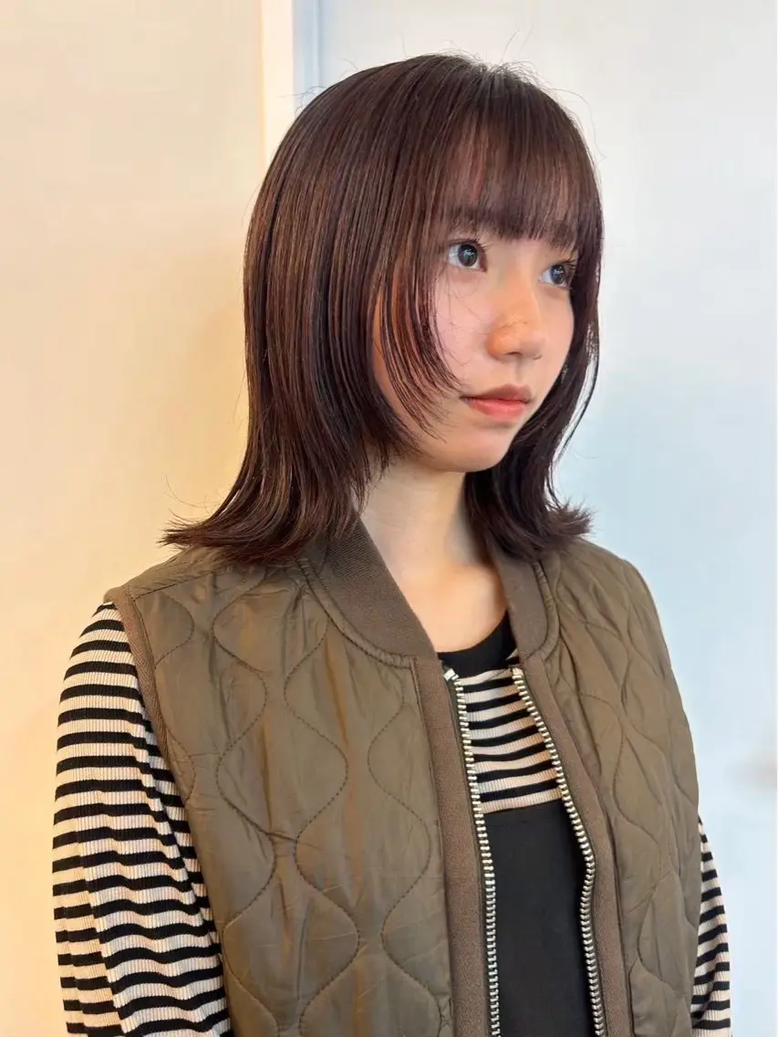 《メンテナンスしたい方✨》顔周りカット✂️＋5stepバイカルテトリートメント🍀の写真
