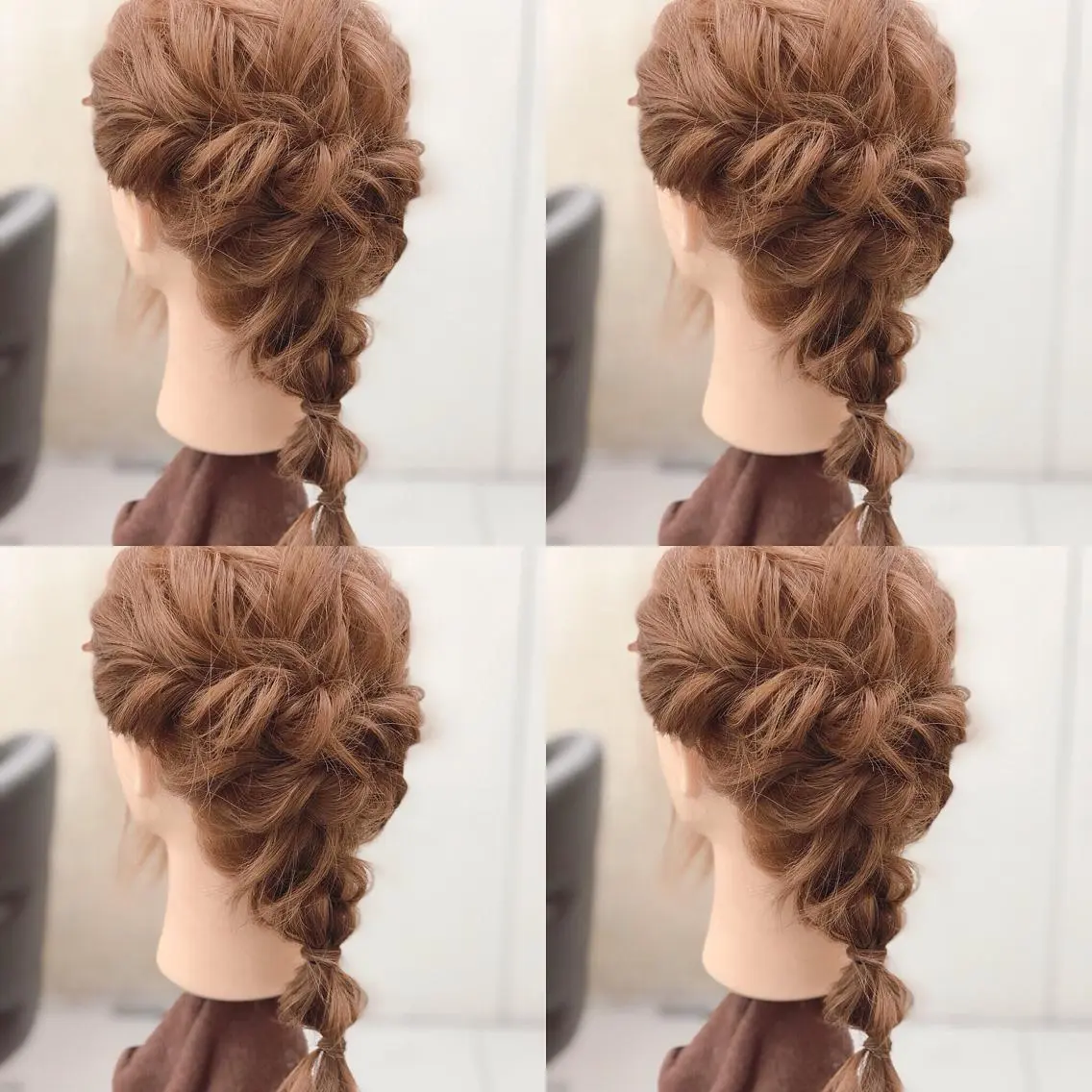 セミロング ヘアアレンジ ヘアセット 🌷MAYU 🌷のヘアスタイル