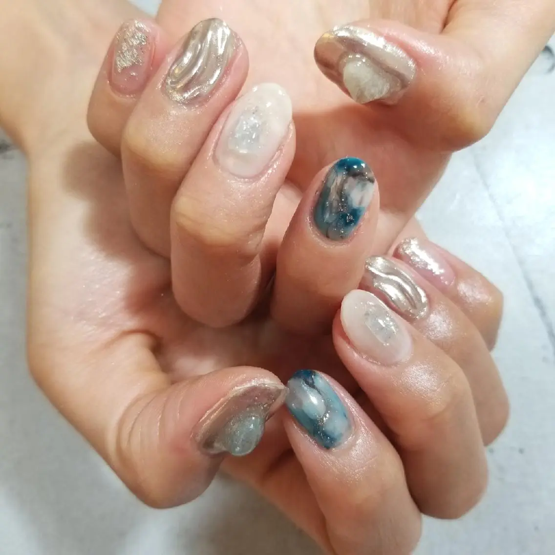 ネイル アートネイル nijiiro🌈 サトウのネイルデザイン