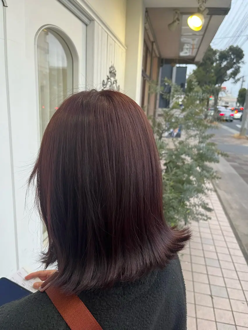 ミディアム RuLaN AMIのヘアスタイル