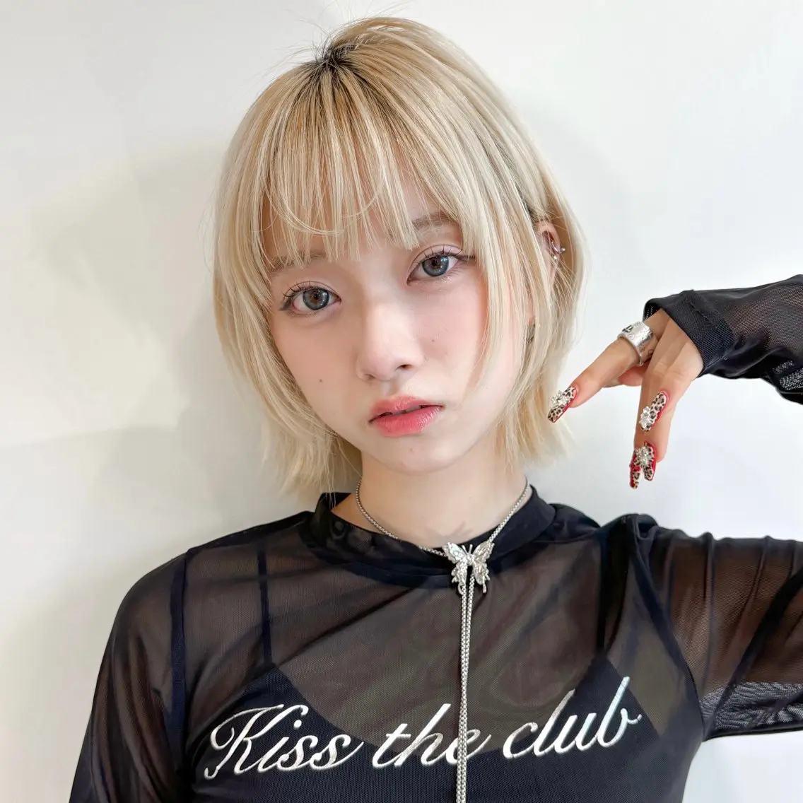 🌸ミニモ学割SALE🌸🇰🇷韓国似合わせカット＋クイックTr✨  韓国ヘア/レイヤー/ボブ/髪質改善/顔まわりの写真