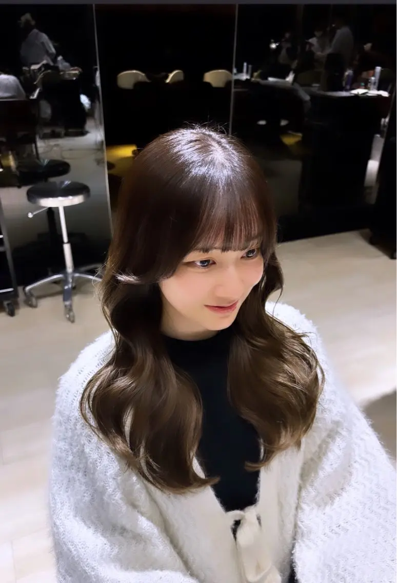 ロング ヘアアレンジ 🎀韓国ヘア🎀 𝓡𝓲𝓷𝓱𝓪のヘアスタイル