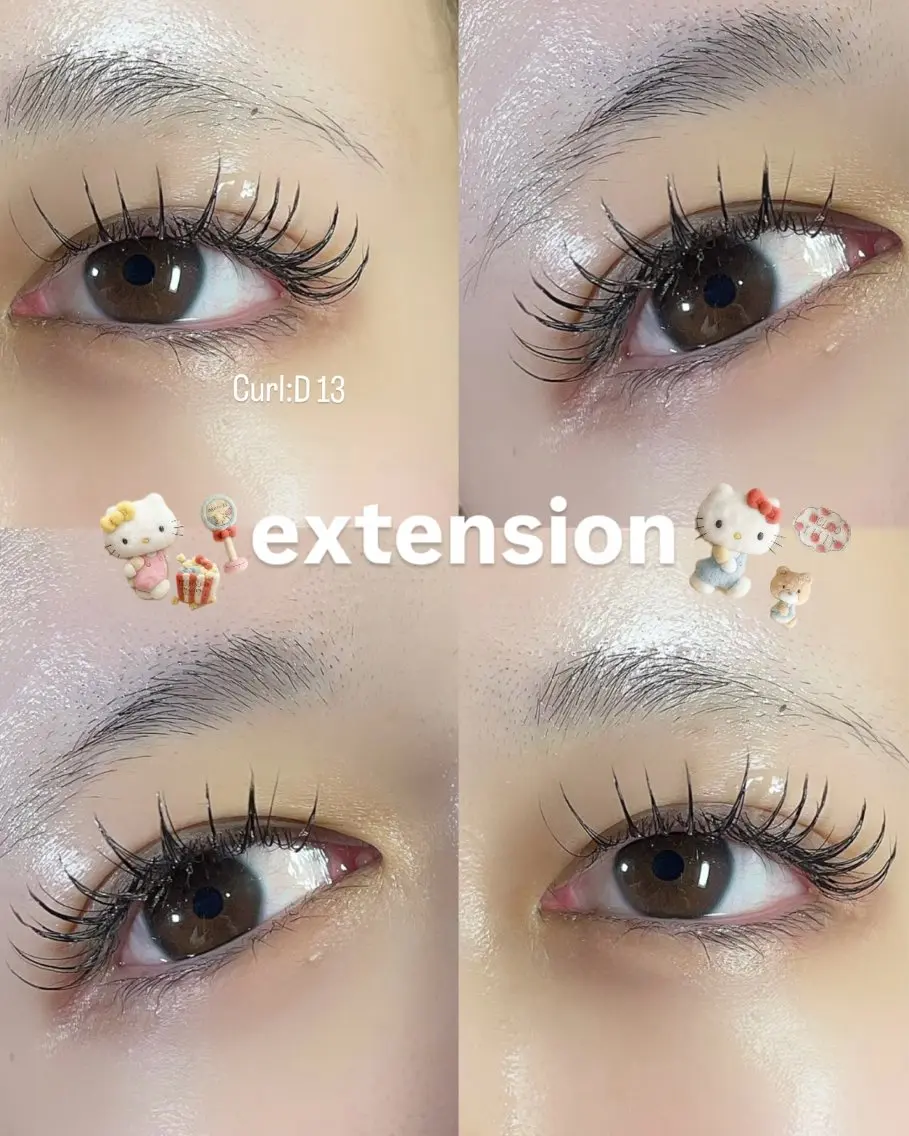 【フラットラッシュ100本💁‍♂️♡ 】100本以上やカラーエクステに変更も追加料金で可能になります!!の写真
