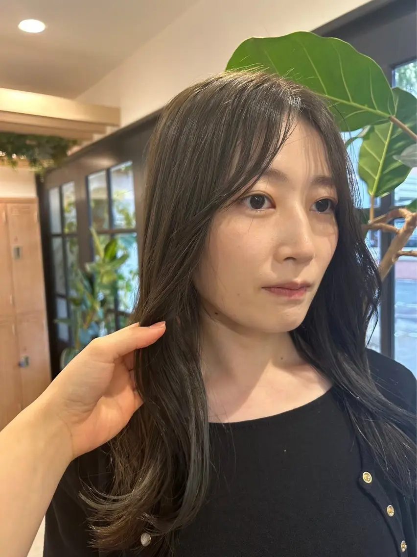🫧✨️ワンカラー🫧✨️+前髪カット💇♀️の写真