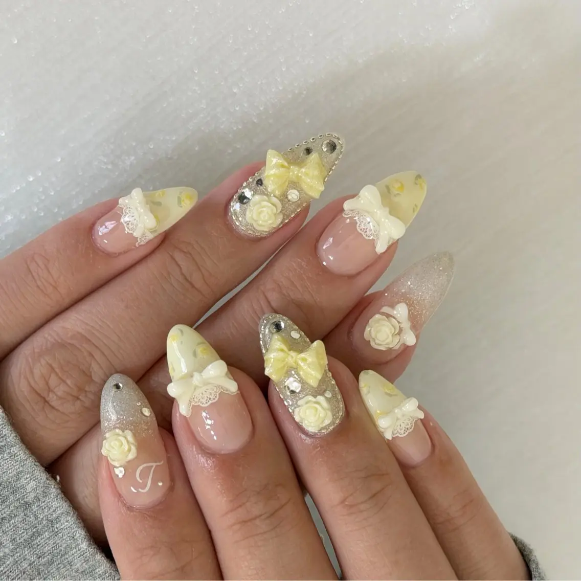 ネイル 春ネイル ハンドネイル tamaki araiのネイルデザイン