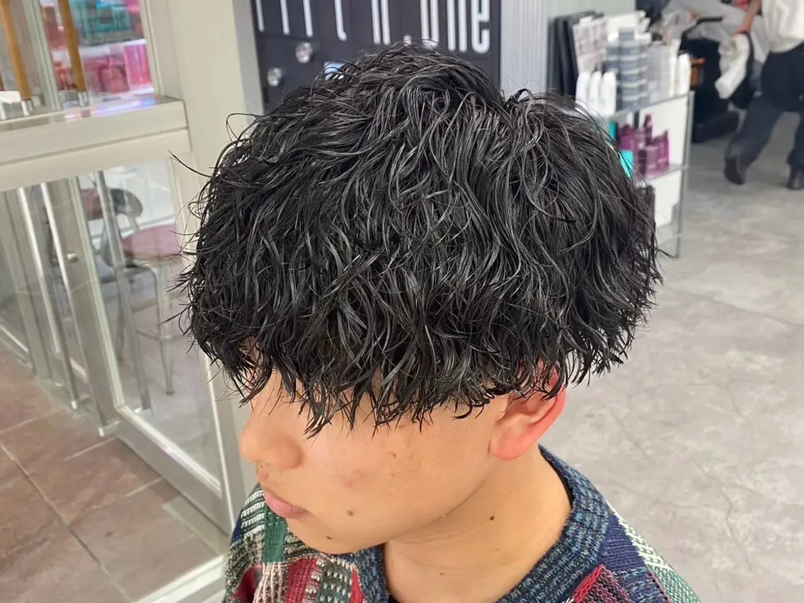 パーマ メンズ カット パーマ パーマ支持率No.1 ❤️🔥安成弾のヘアスタイル