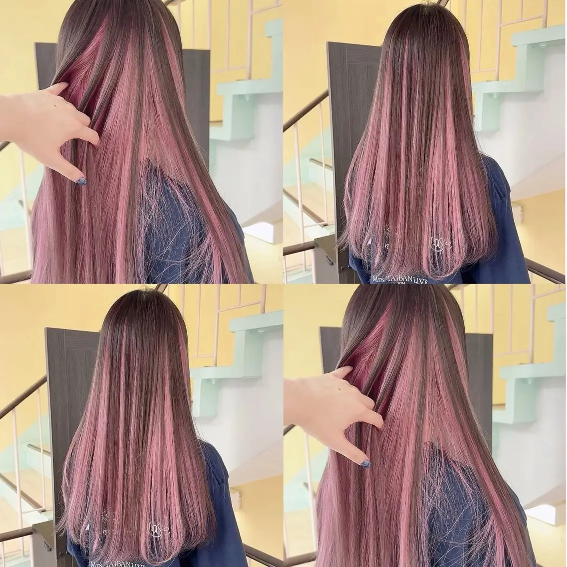カラー ヘアカラー トリートメント 渋谷:インナーカラー /🍒エリカ🍒のヘアスタイル