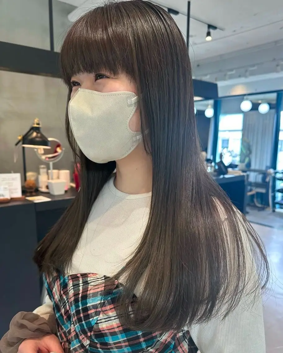 ロング トリートメント ツヤ髪♡ 佐取歩のヘアスタイル
