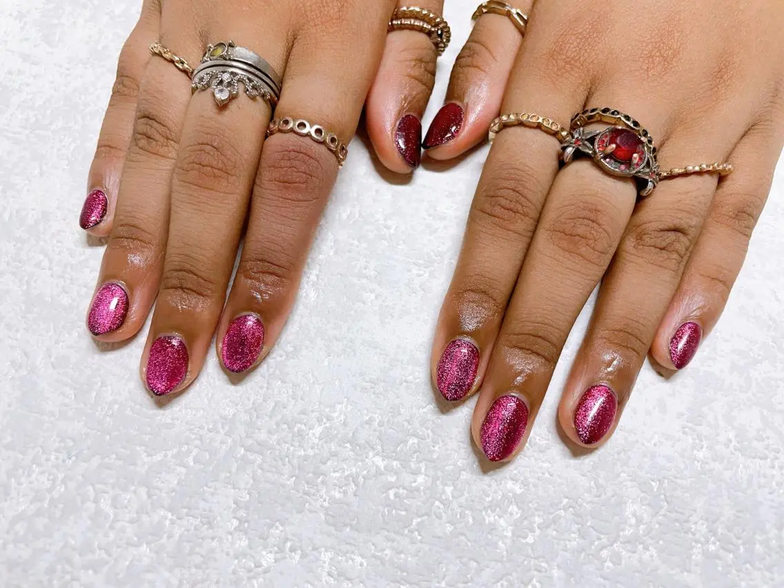 ネイル オーロラネイル フラワーネイル フットネイル フレンチネイル ジェルネイル ハンドネイル mogunail &blowのネイルデザイン