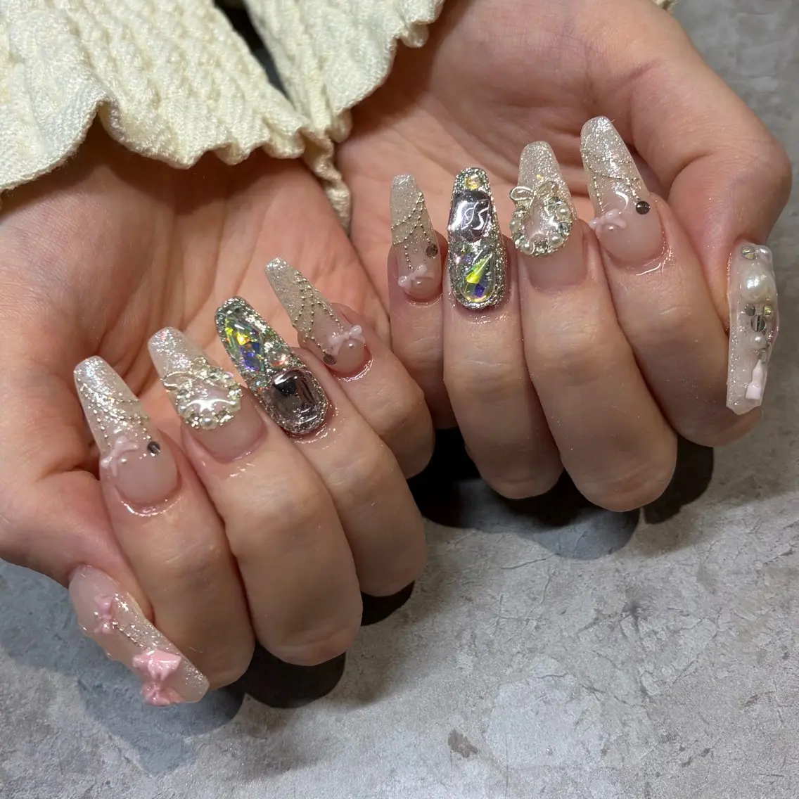 ネイル アートネイル スカルプネイル ネイルチップ ハンドネイル IROHA NAIL 横山佳那のネイルデザイン