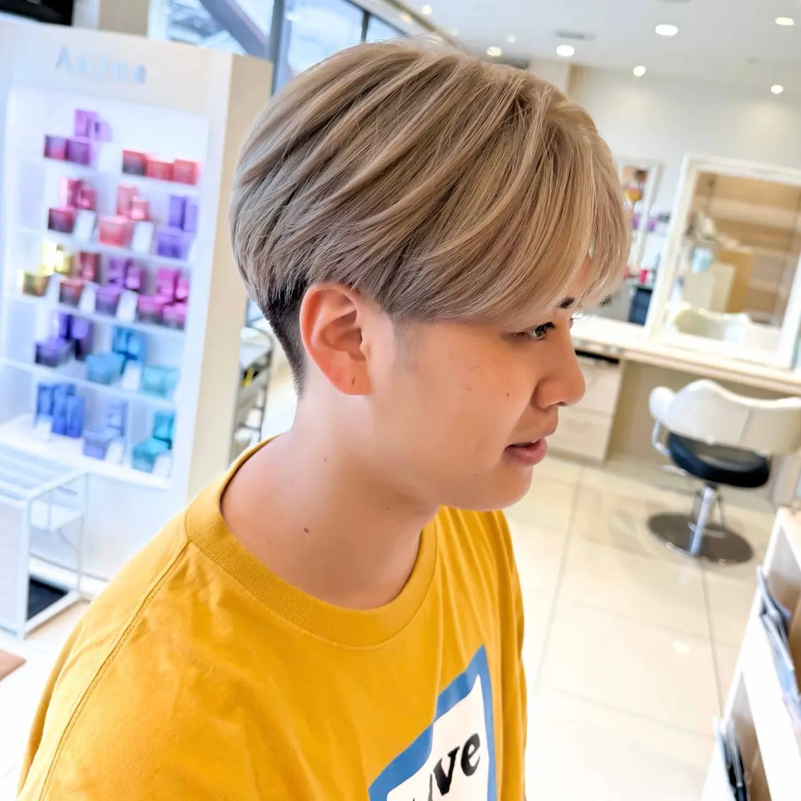 カラー メンズ カット ヘアカラー 💫メンズカット募集 💫石母田遥香のヘアスタイル