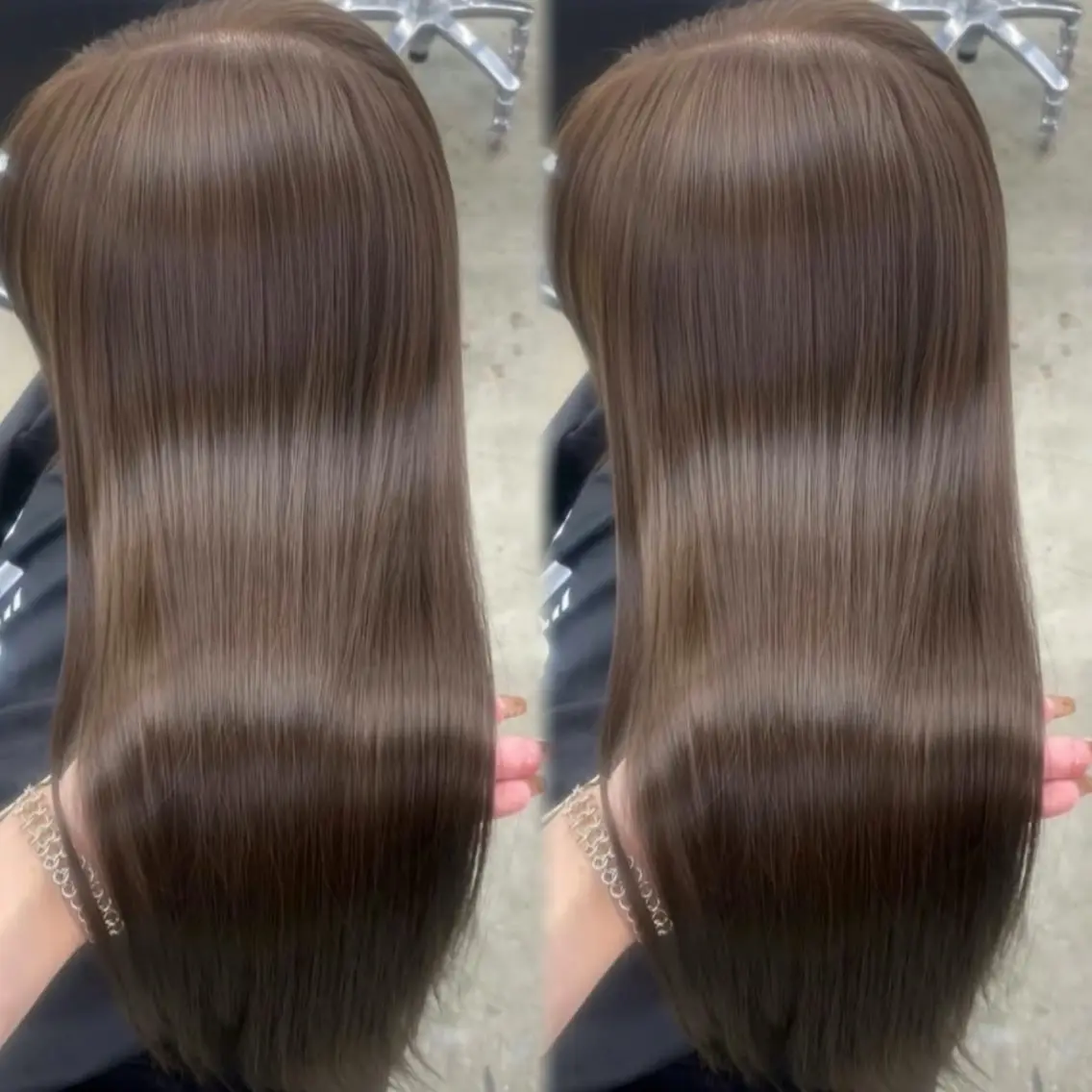 カラー ブラウンカラー ヘアカラー PELEmana🎀 透明感🤎ᩚワンホンのヘアスタイル