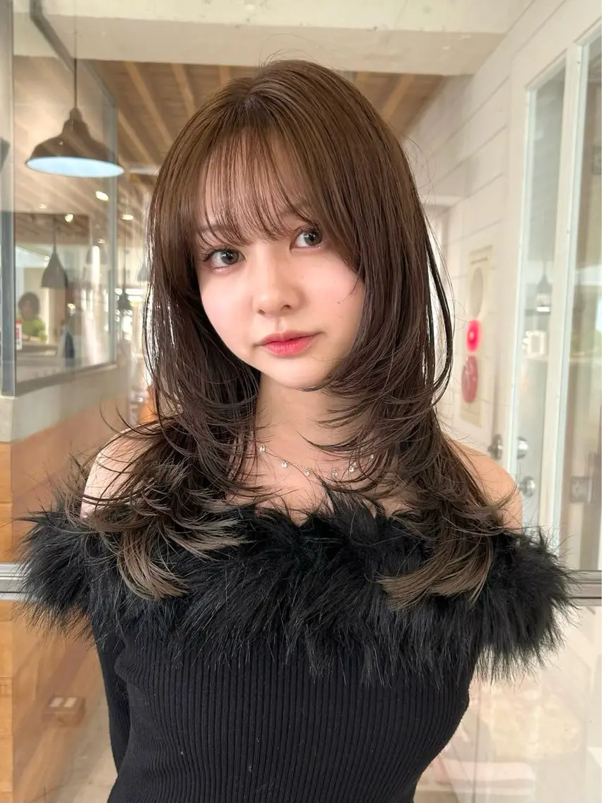 レイヤーカット💇🏼♀️🎀(シャンプースタイリング込み)韓国風レイヤー/海外風レイヤー/ハッシュカット/ウルフの写真