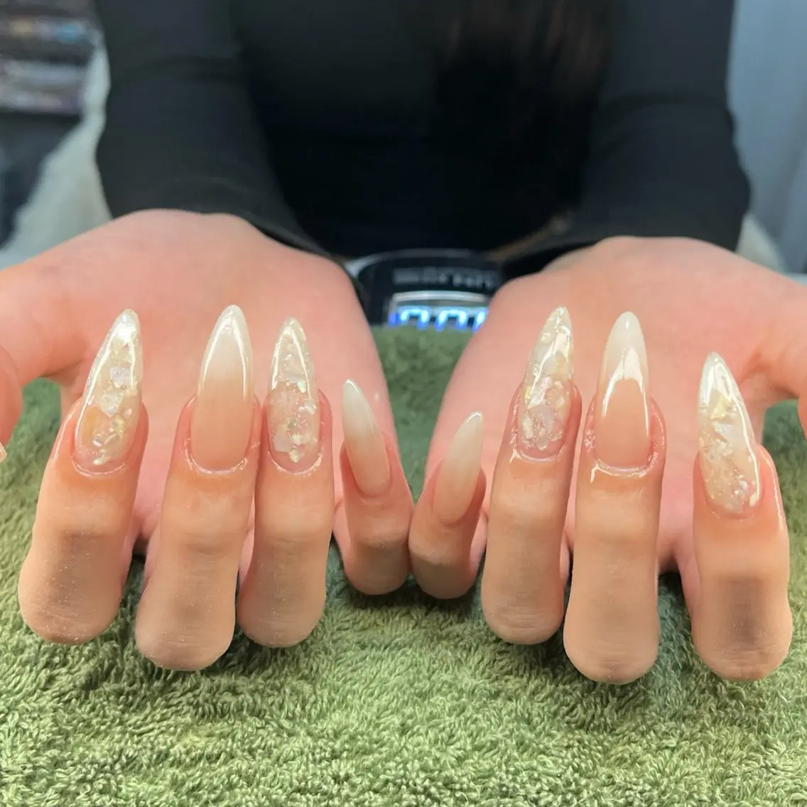 ネイル 長さ出し ハンドネイル フットネイル MHR nailのネイルデザイン