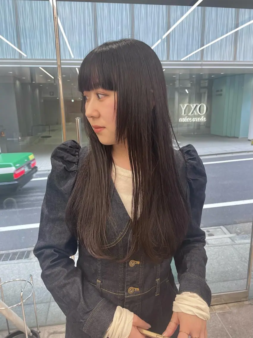 🌈ケア特化縮毛矯正+5step髪質改善トリートメント🌈カット+3000円の写真