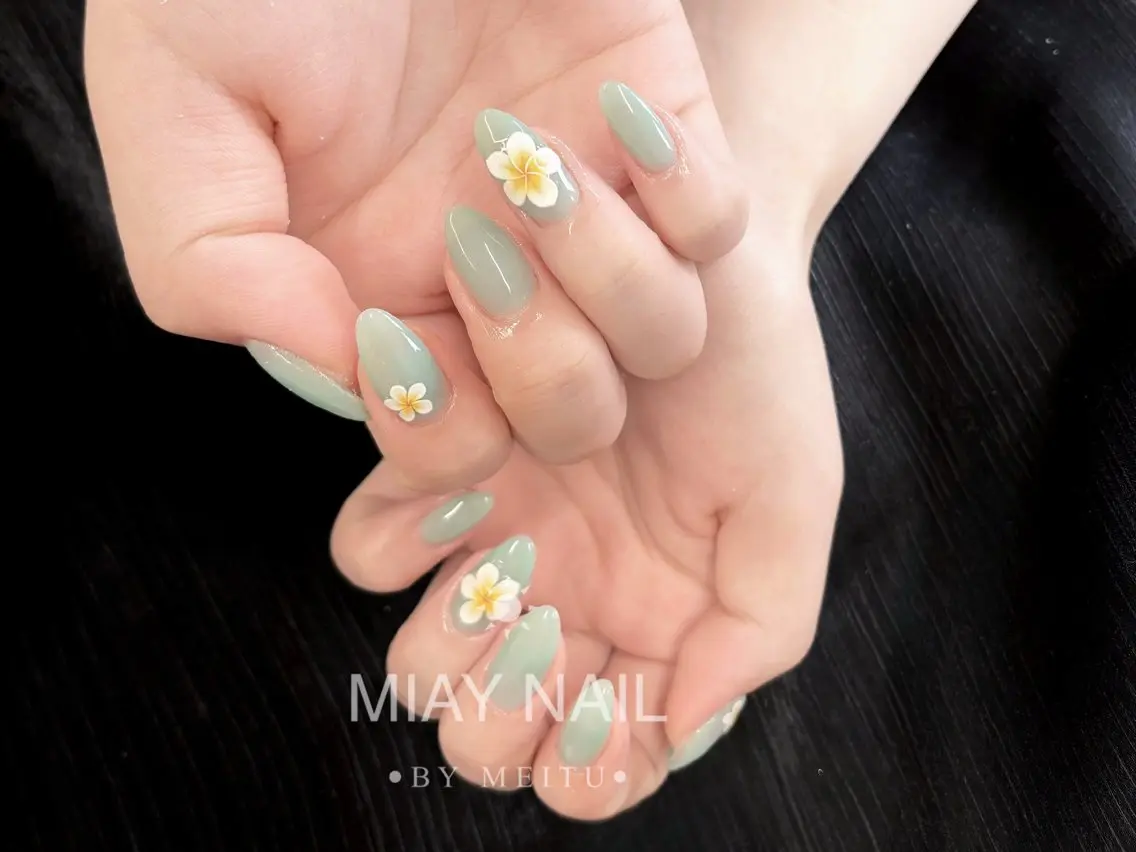 ネイル ハンドネイル 💜MIYA NAIL鶴見店のネイルデザイン