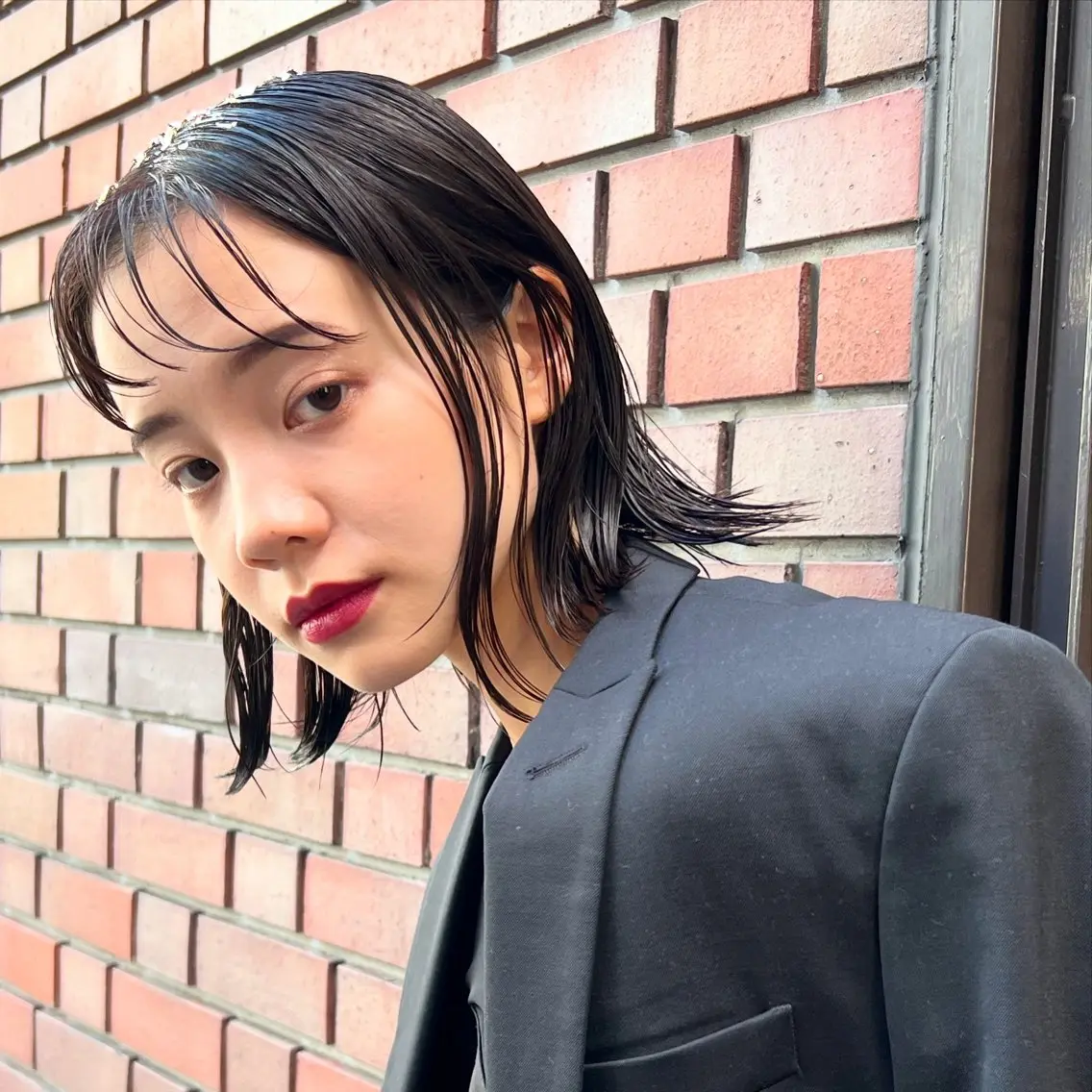 ショート 外ハネヘア 坂槙 航のヘアスタイル