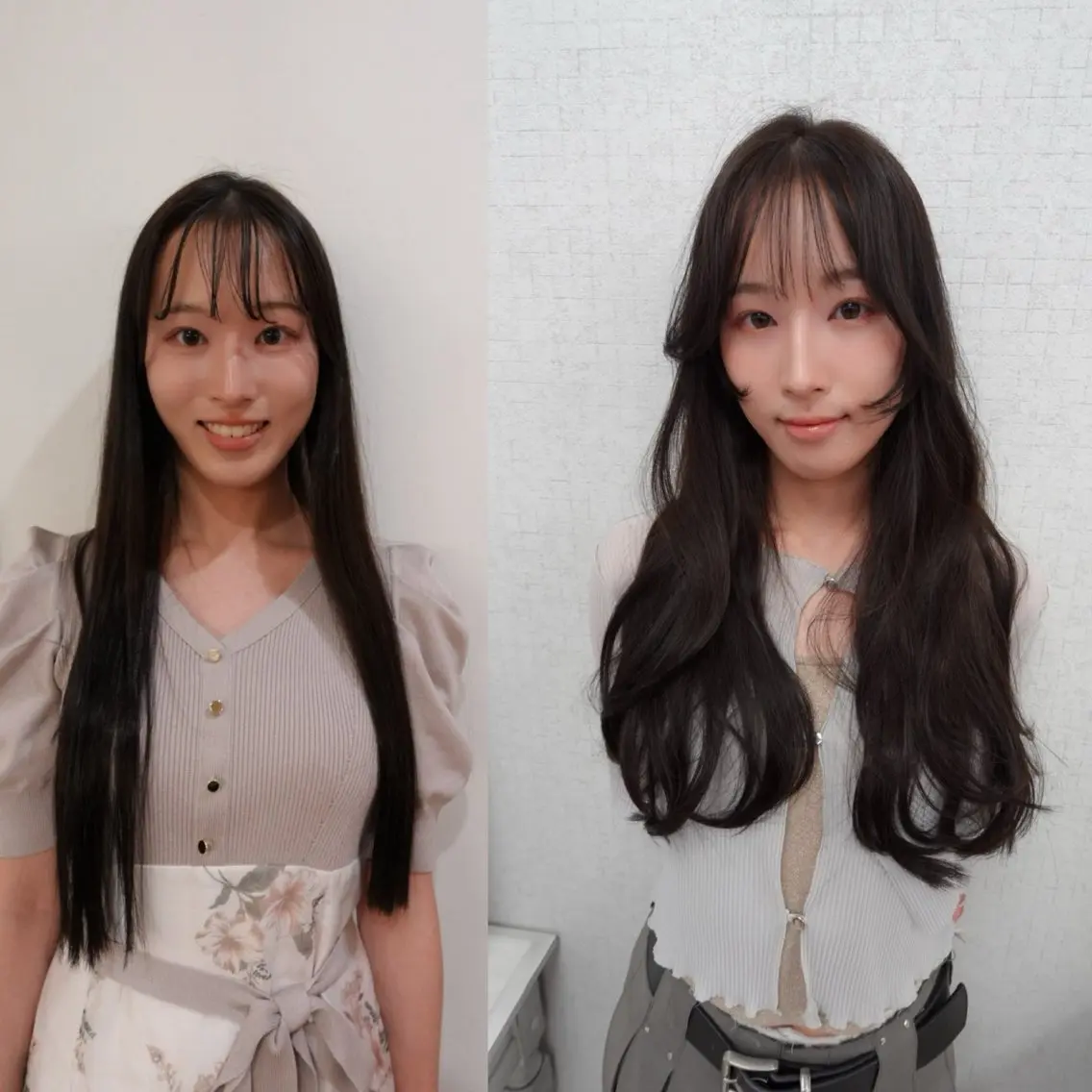ロング 顔タイプ診断 【骨格診断】佃 知南のヘアスタイル