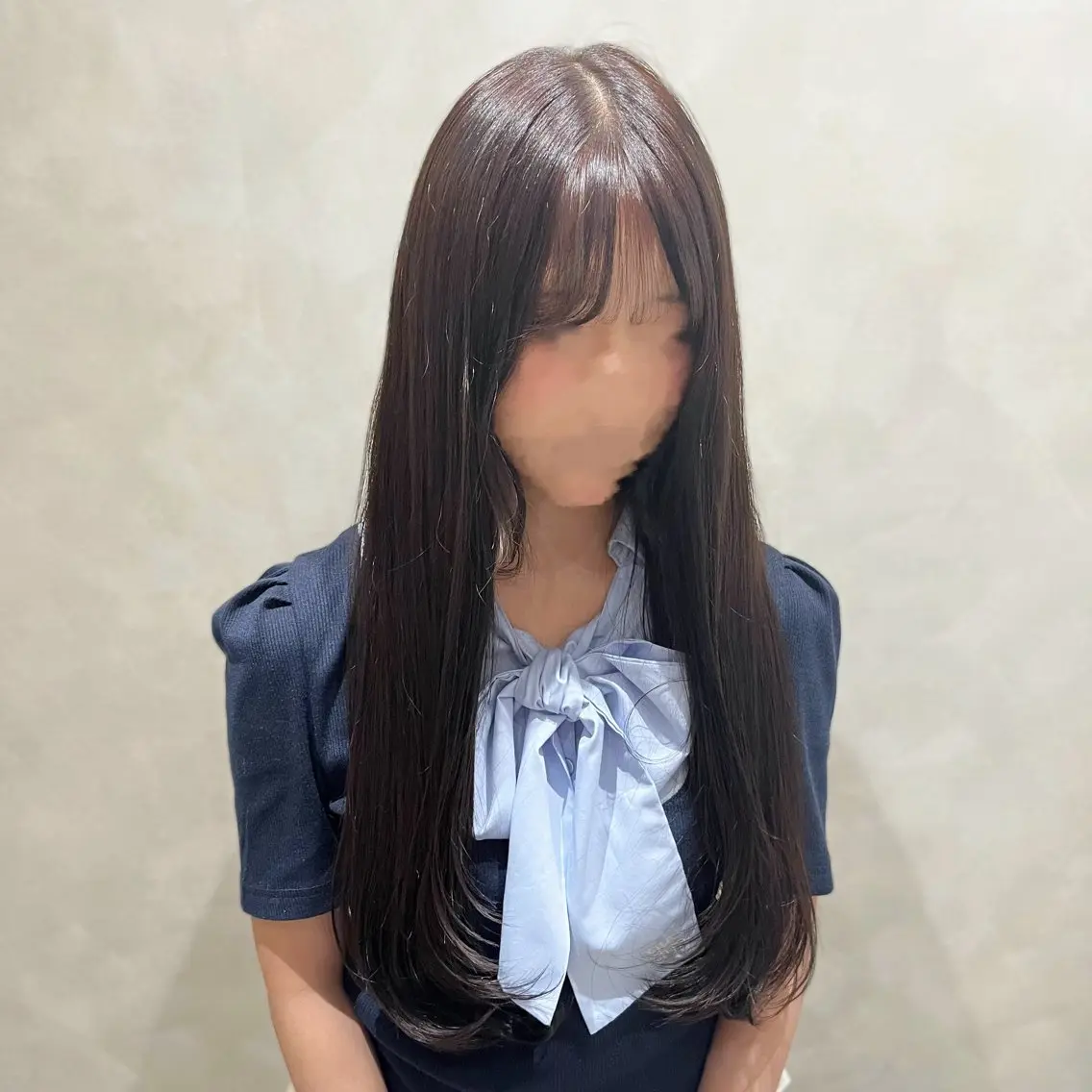 ロング レイヤーカット カット ヘアカラー トリートメント 🧸透明感カラー/ haruka🧸のヘアスタイル