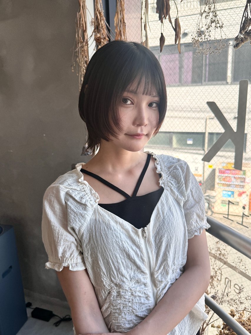 ショート カット ウルフ レイヤー パーマ🪐MANAのヘアスタイル