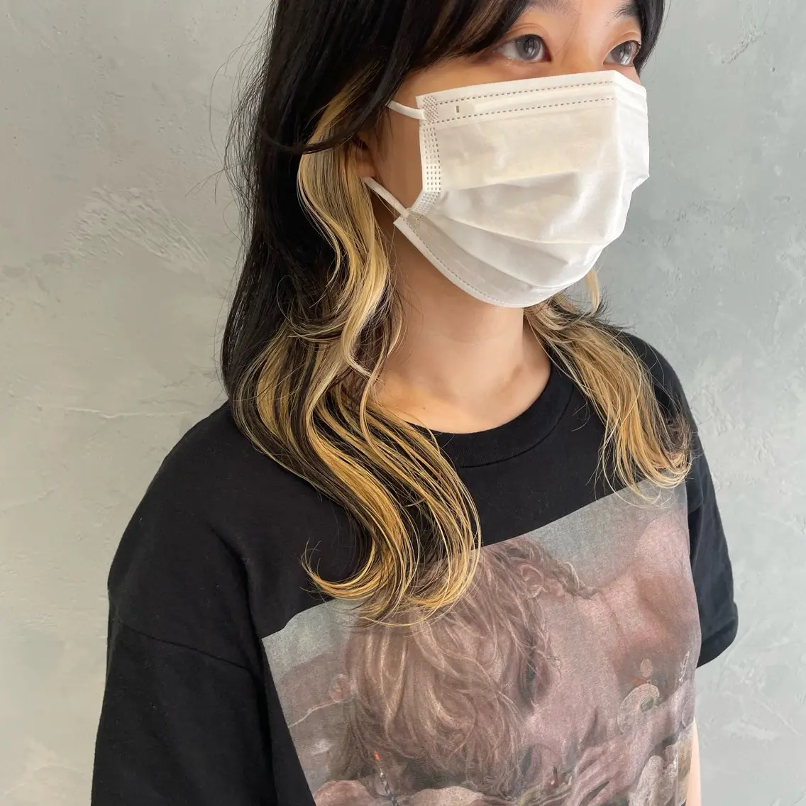 ロング カラー 髪質改善 縮毛矯正 トリートメント 酸熱トリートメント 美髪ストレート AOYAGIのヘアスタイル