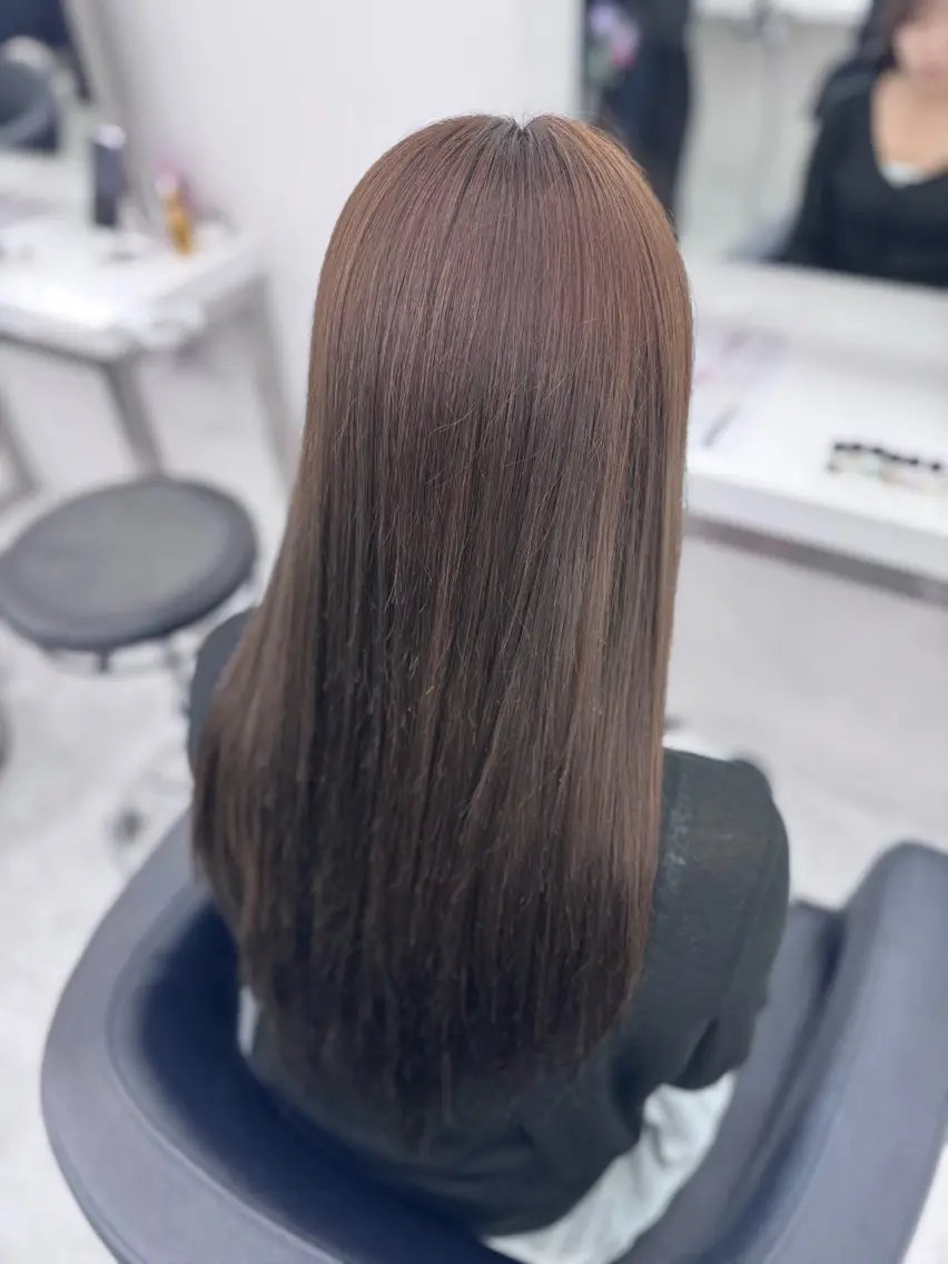 ロング カラー ヘアカラー トリートメント 透明感カラー/ chinatsuのヘアスタイル