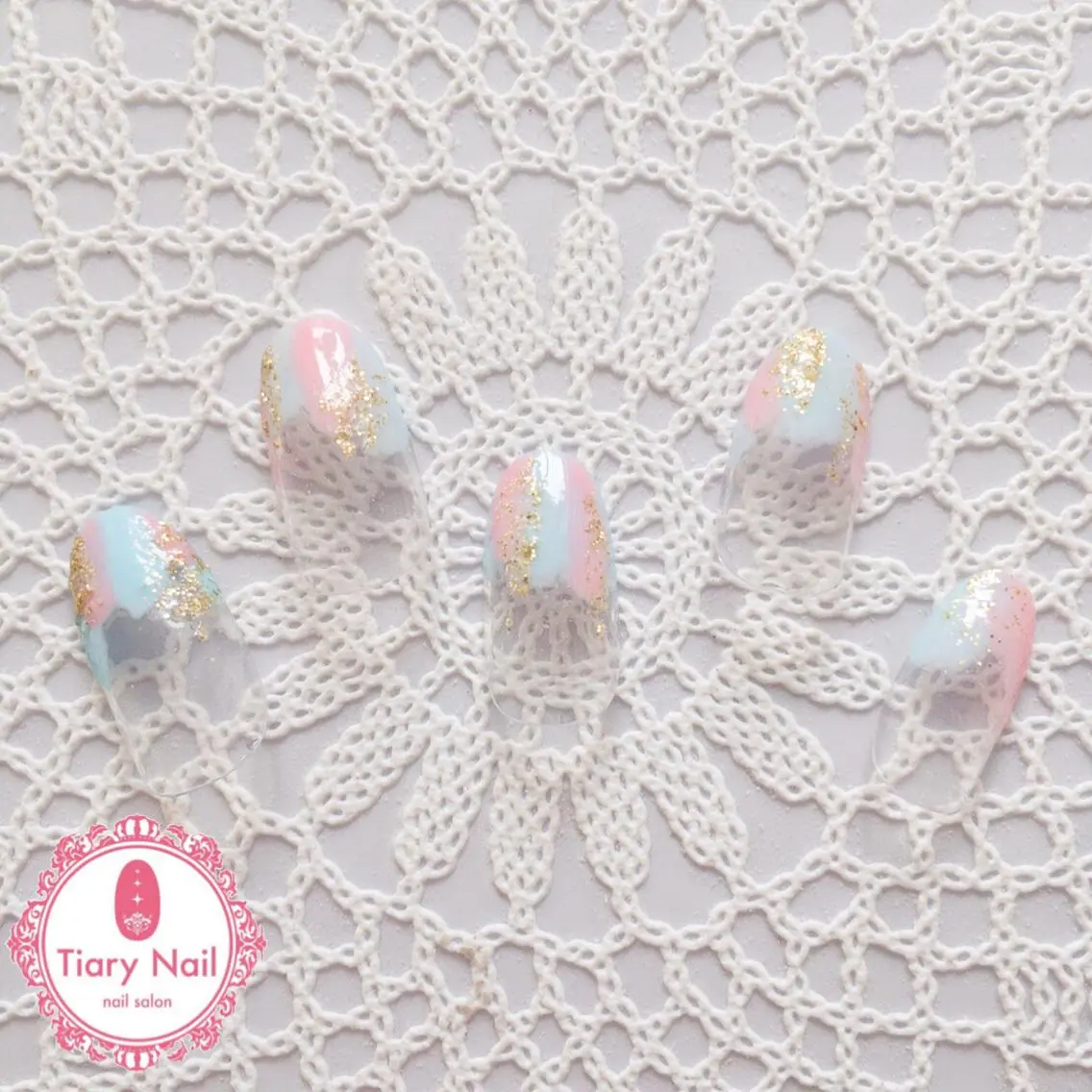 ネイル tiarynail K K🐼のネイルデザイン