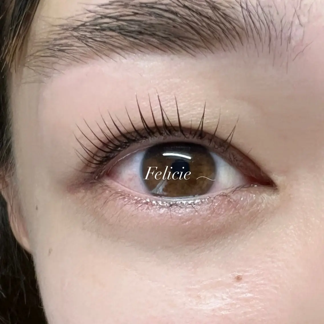 マツエク・マツパ パリジェンヌラッシュリフト マツパ Felicie＊ Sayakaのマツエク・マツパデザイン