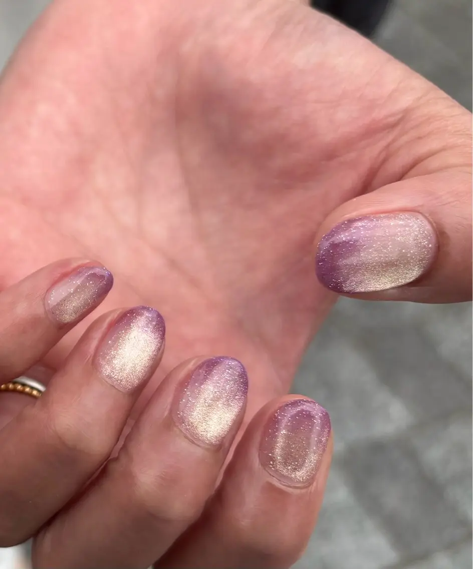 ネイル フラッシュネイル グラデーション ハンドネイル Solo nail -ソロネイル-のネイルデザイン