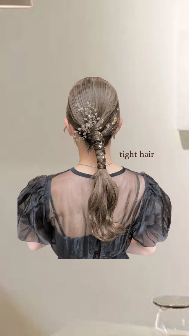 ロング ヘアセット KANA🌷 髪質改善のヘアスタイル