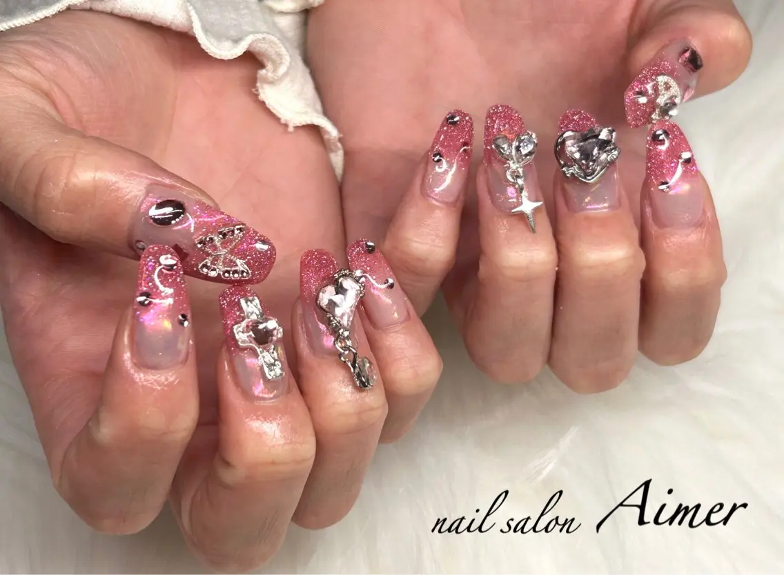 ネイル ハンドネイル nail salon Aimerのネイルデザイン