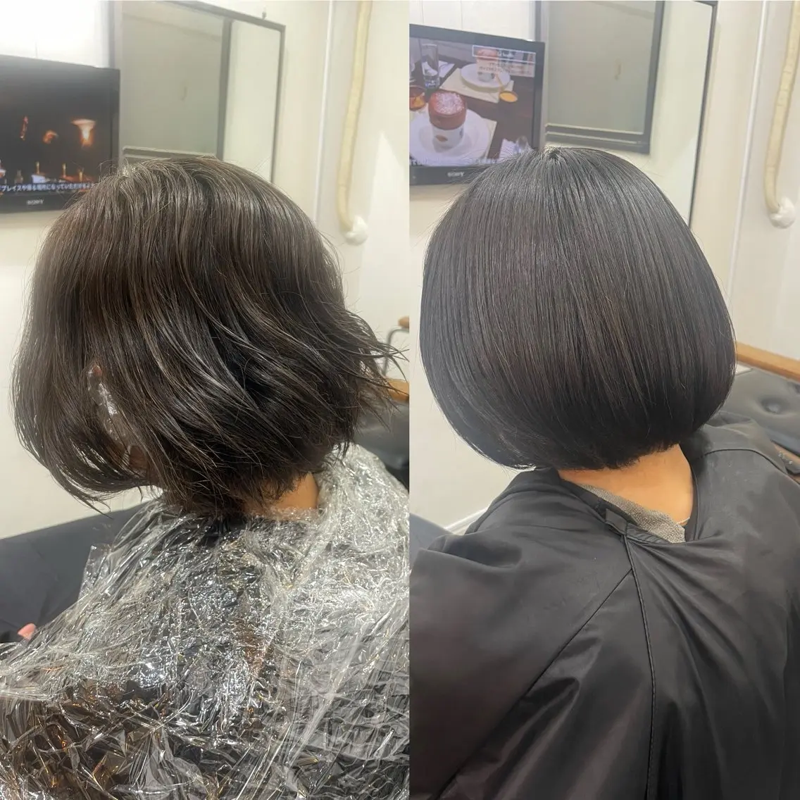 ショート カラー 髪質改善 トリートメント 水素トリートメント／ 髪質改善/ナカノメのヘアスタイル