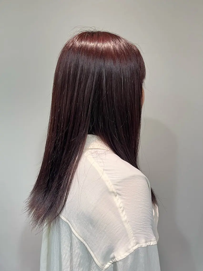 カラー 白石 歩真のヘアスタイル