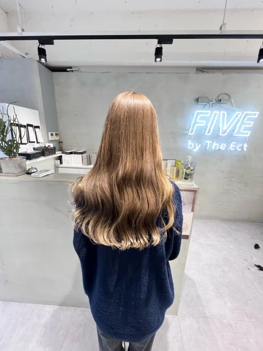 ロング カラー 東谷栞里 /カラーモデル募集中のヘアスタイル