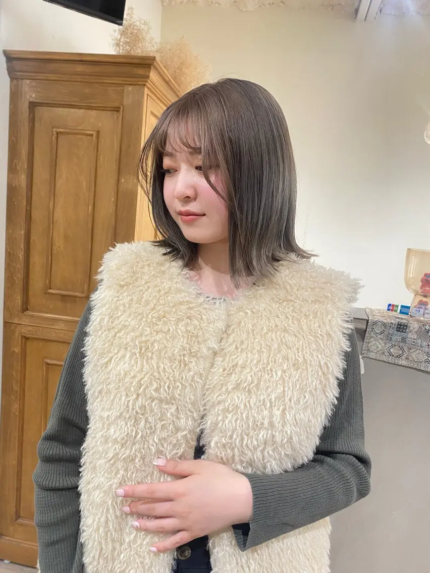 ロング 美髪矯正/髪質改善 🫧山﨑 真歩🫧のヘアスタイル