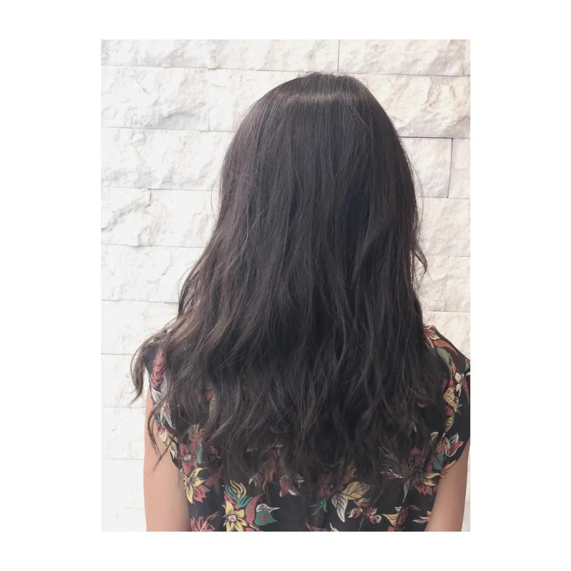 セミロング カラー 中野 竜介のヘアスタイル